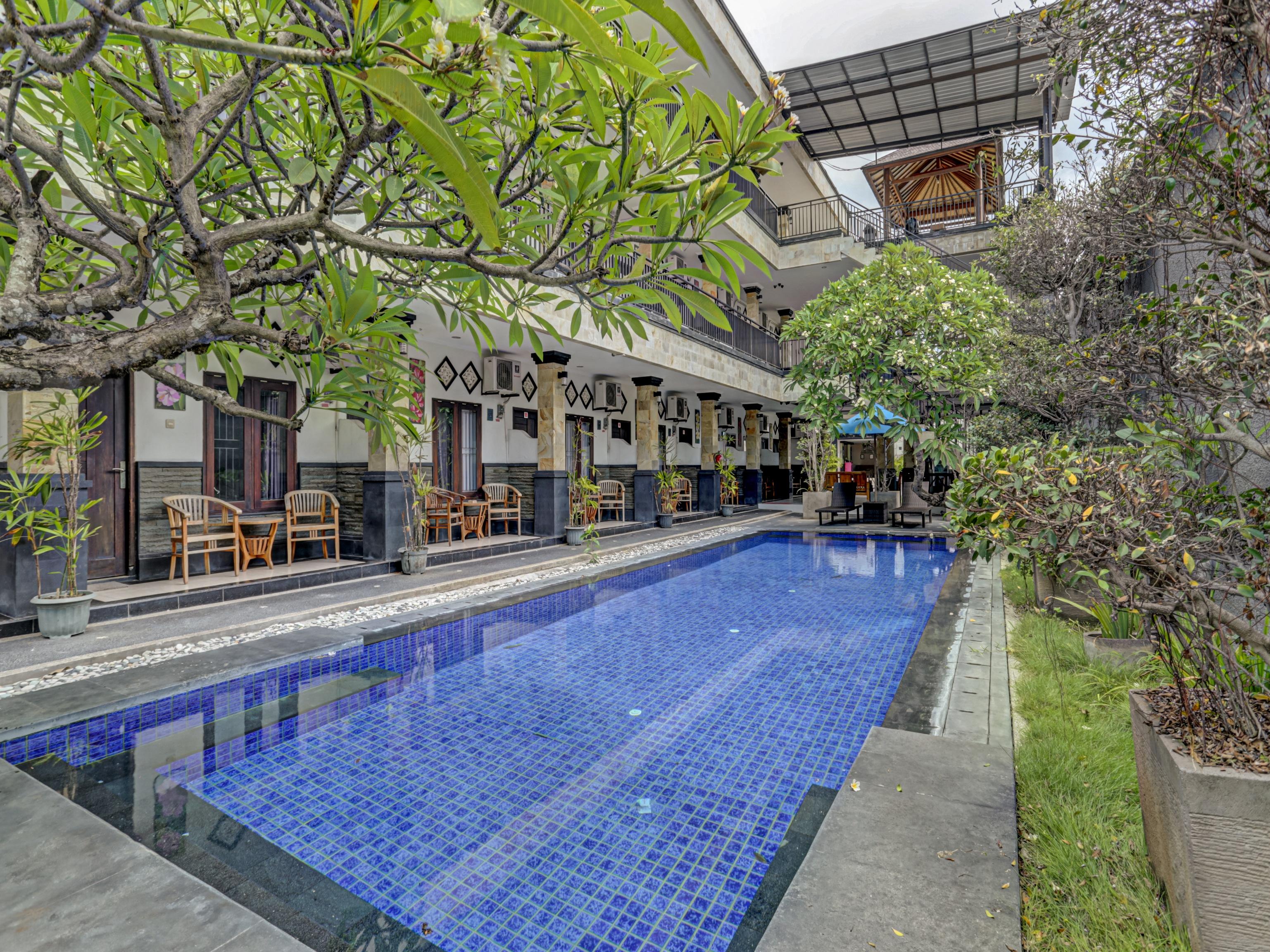 Super Oyo 3904 Kiki Residence Bali Legian Exterior foto